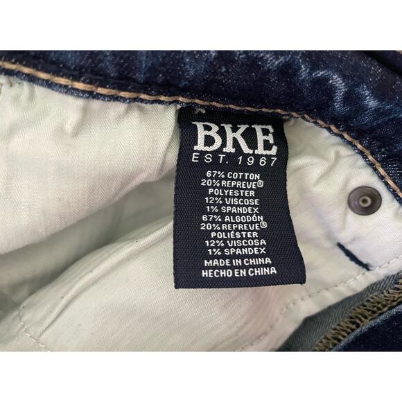 BKE Jeans Mens Size 30x30(30x29) Blue Aiden Bootcut Denim Western - Picture 12 of 12